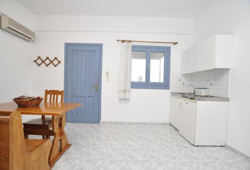 Апартаменты 1 Спальня Вид на Море, Manos Apartments