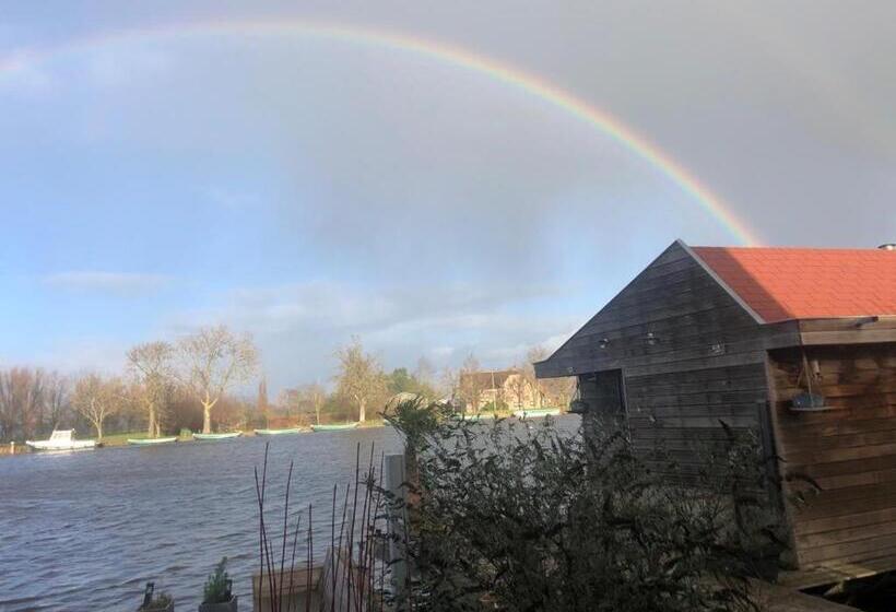 四人豪华间, Aangenaam Op De Rijn, Woonboot, Inclusief Privé Sauna