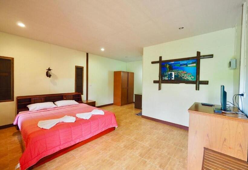 Номер Deluxe с Балконом, Baan Pak Rim Kuaen Resort
