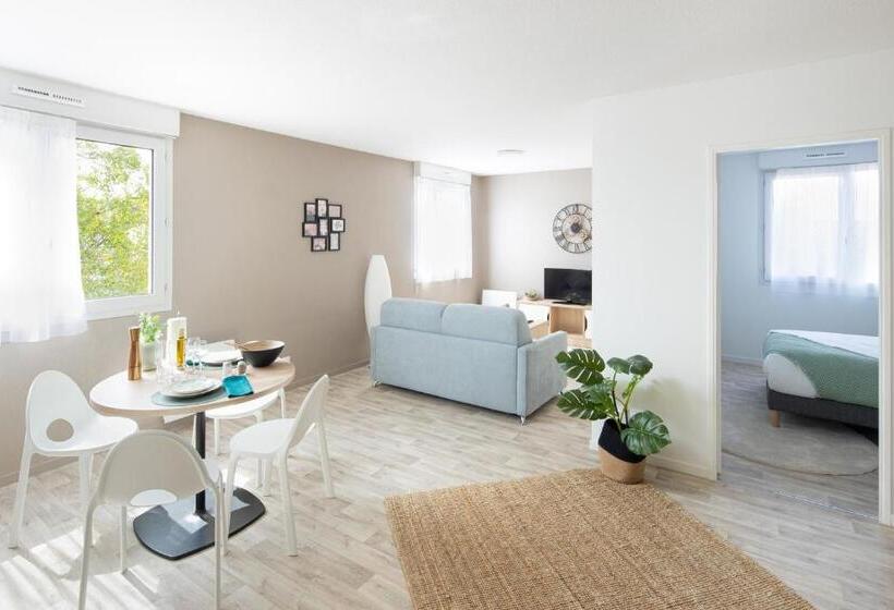 Apartamento 1 Dormitório, Résidence Sweetly Saint Augustin