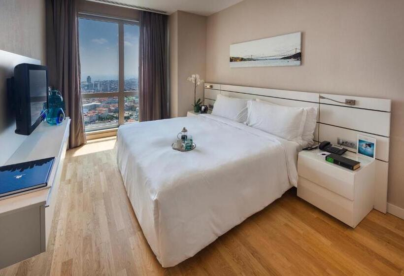 オーシャンビューの１ベッドルームデラックスアパート, Fraser Place Anthill Istanbul