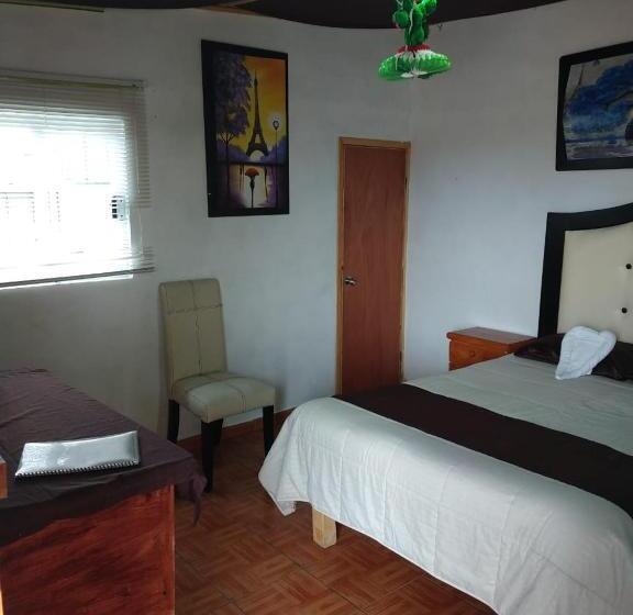 חדר סטנדרט לארבעה, Cabañas Tipo Habitación  El Paraíso De Zacatlán