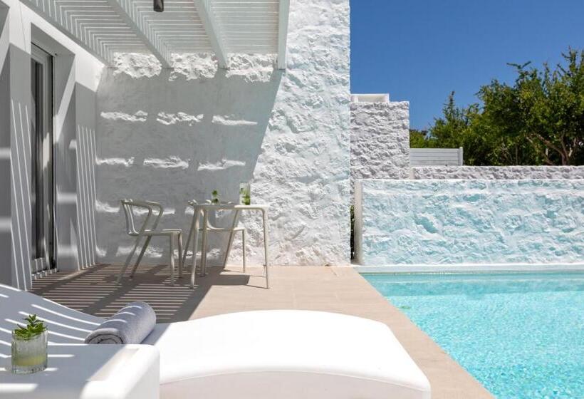 带1个卧室的公寓套房, Patmos Aktis, A Luxury Collection Resort & Spa, Greece