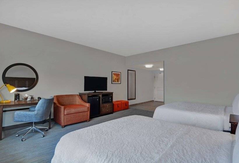 스탠다드 룸 더블 침대 2개, Hampton Inn Bath