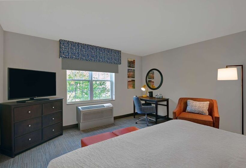 스탠다드 룸 더블 침대, Hampton Inn Bath