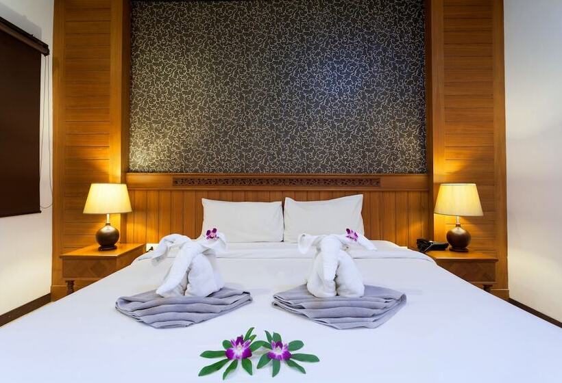 디럭스 룸 킹사이즈 침대, Jang Resort