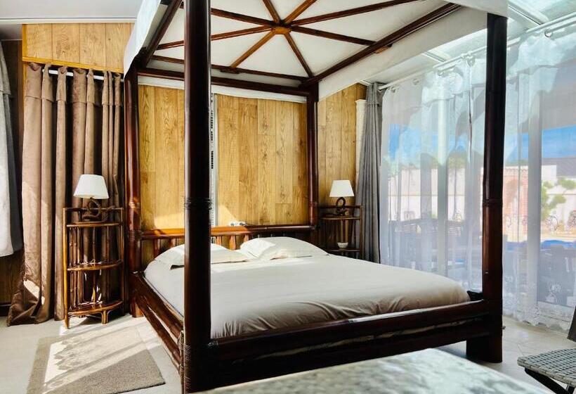 标准间带游泳池, Le Mas Des Mathes, Chambres D Hôtes, Studios