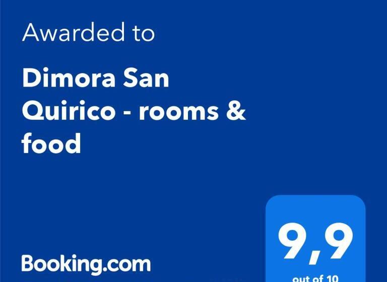 Quarto Quádruplo Estandar, Dimora San Quirico   Rooms & Food