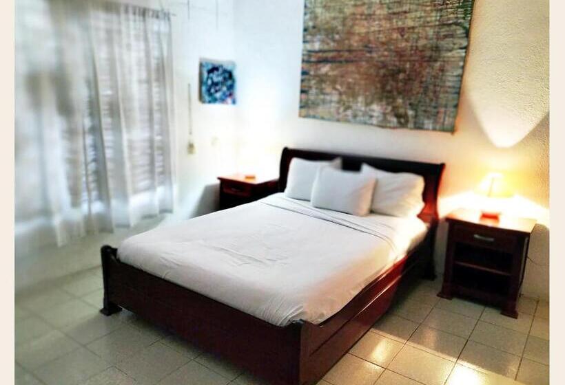 غرفة قياسية مع حمام خارجي, Casa Del Pintor Chetumal
