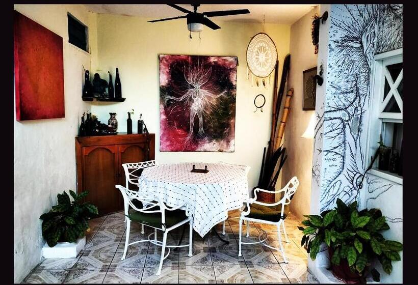 غرفة قياسية حمام مشترك, Casa Del Pintor Chetumal