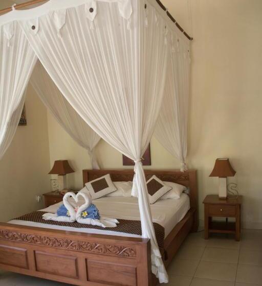 اتاق استاندارد با چشم‌انداز استخر, Guesthouse Rumah Senang