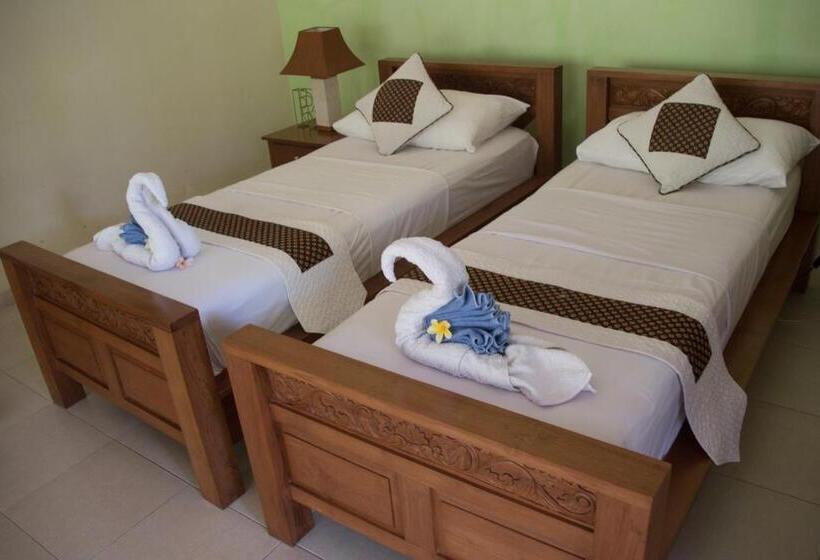 اتاق استاندارد با چشم‌انداز باغ, Guesthouse Rumah Senang