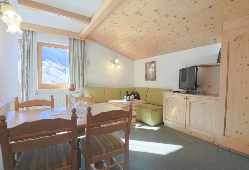 Апартаменты 1 Спальня с Балконом, Ausserwieserhof