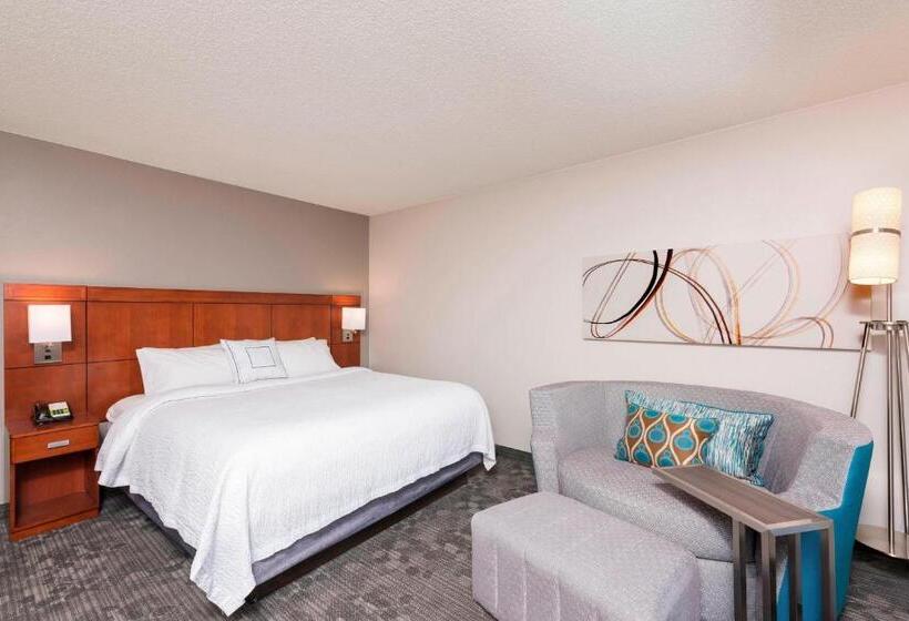 חדר סטנדרט עם מיטת קינג, Courtyard Louisville Downtown
