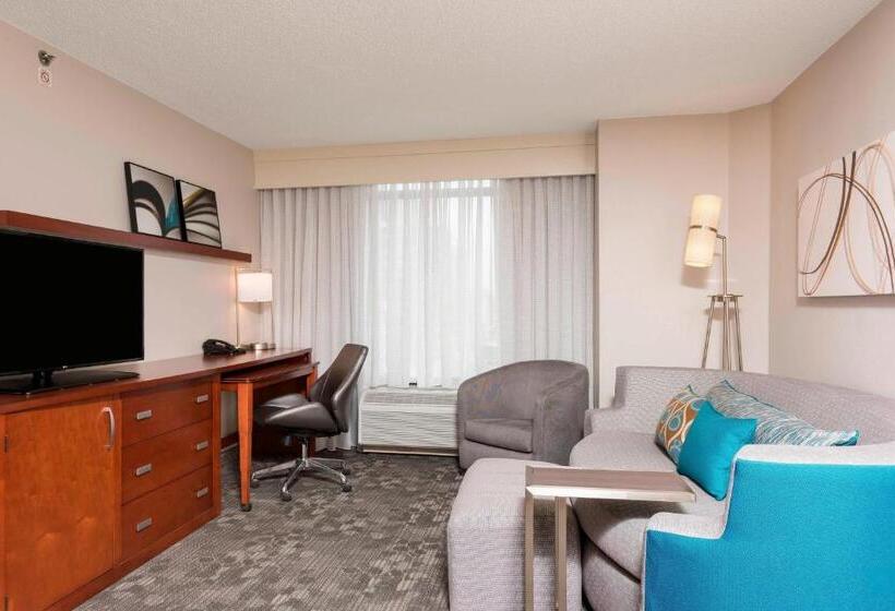سوئیت با تخت بزرگ, Courtyard Louisville Downtown