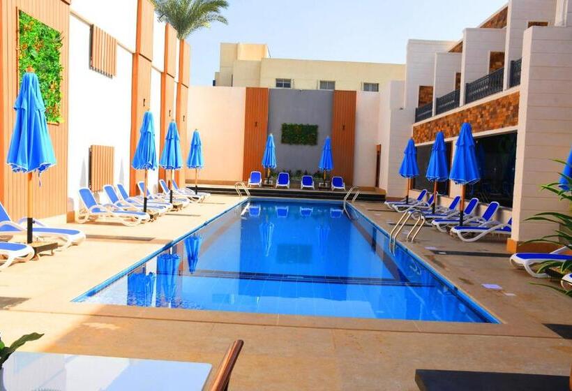 اتاق استاندارد با چشم‌انداز استخر, Moon Light Hotel Cairo Dar El Eshara