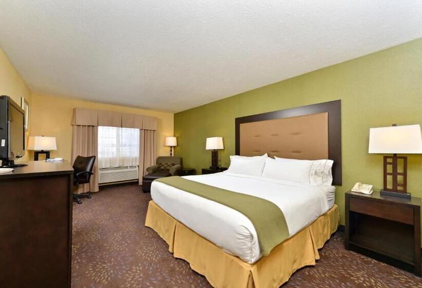 适合残疾人士使用的带超级大床的标准间, Holiday Inn Express Hotel & Suites Charlotte, An Ihg