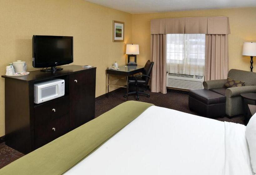适合残疾人士使用的带超级大床的标准间, Holiday Inn Express Hotel & Suites Charlotte, An Ihg