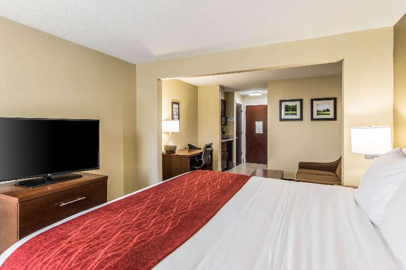 Люкс Кровать Кинг, Comfort Inn & Suites Greenwood Near University