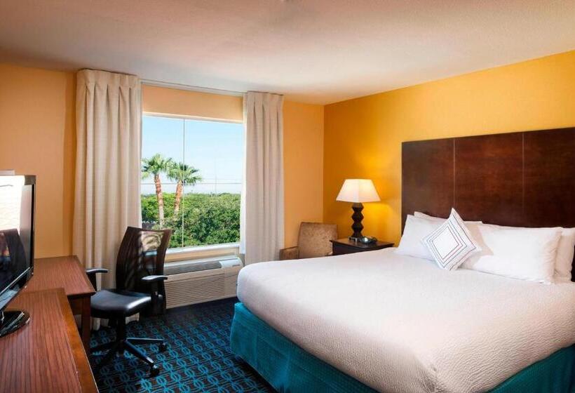 Quarto Estandar Cama King, Fairfield Inn & Suites Houston Intercontinental Airport