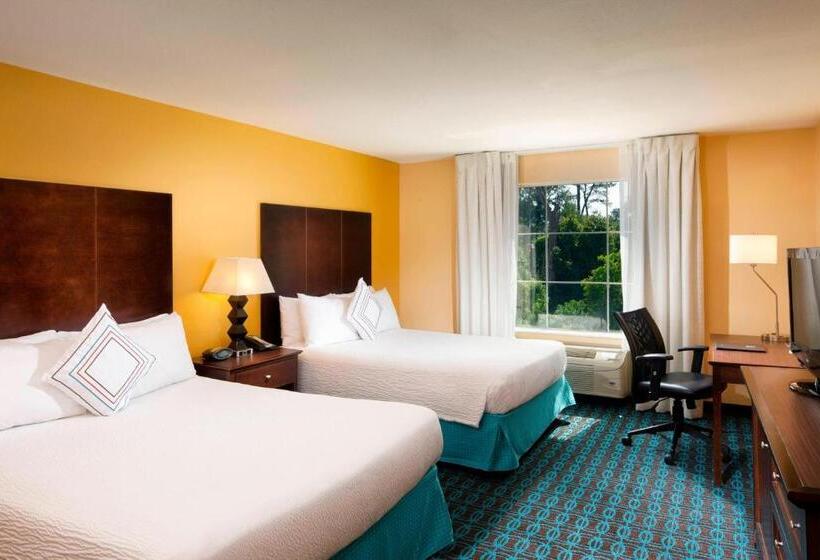 Quarto Estandar, Fairfield Inn & Suites Houston Intercontinental Airport