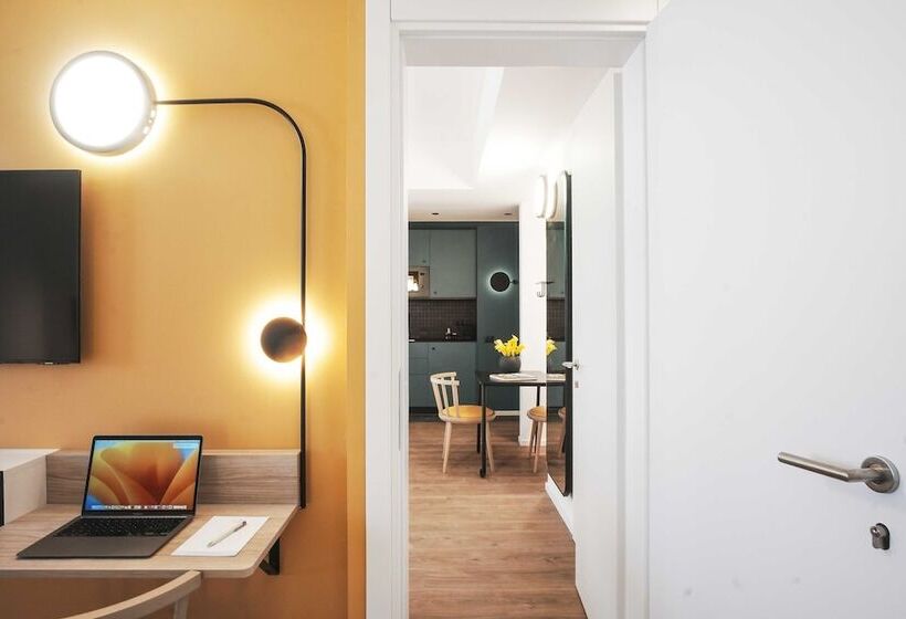 Camera Standard, Aparthotel Colombo Roma