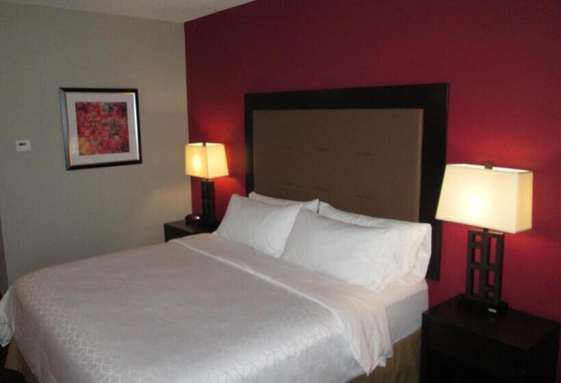 キングサイズベッドのスタンダードルーム, Holiday Inn Express Cloverdale   Greencastle, An Ihg