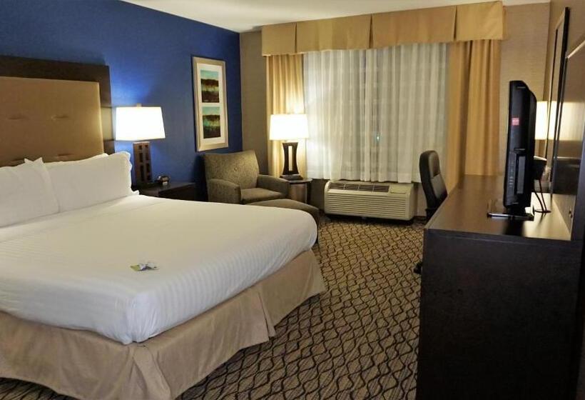 适合残疾人士使用的带超级大床的标准间, Holiday Inn Express & Suites Gibson, An Ihg