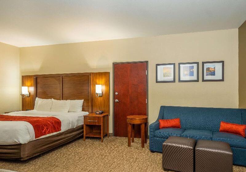 Люкс Кровать Кинг, Comfort Suites Old Town Spring