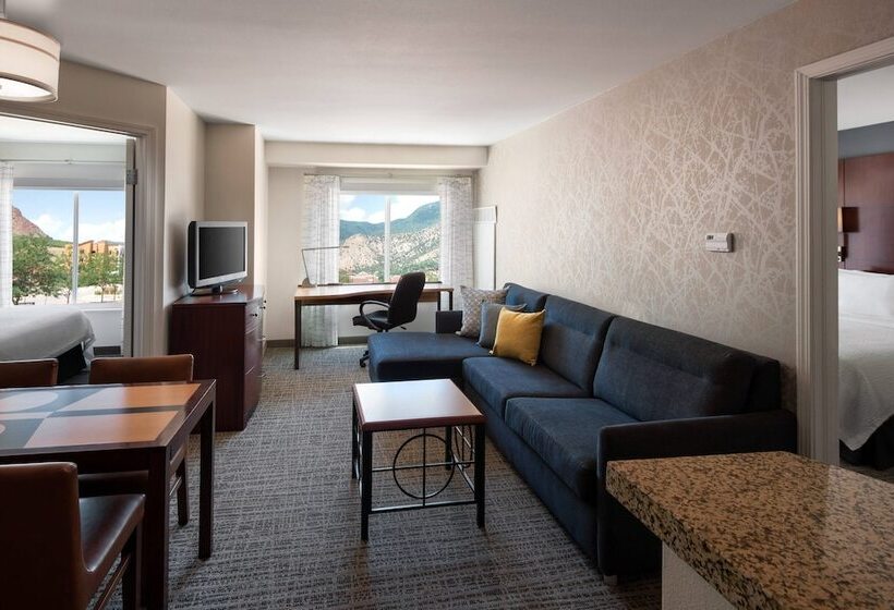 침실 2개 스위트, Residence Inn Glenwood Springs