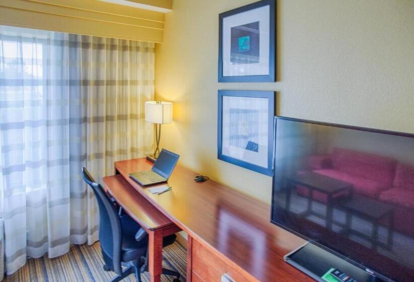 غرفة قياسية سرير كينج لذوى الإحتياجات الخاصة, Courtyard Fargo Moorhead, Mn