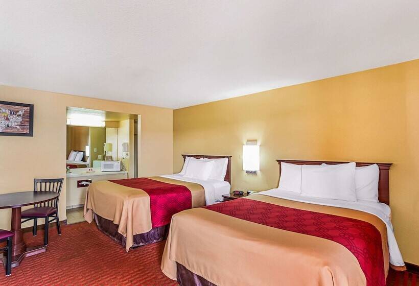 Номер Стандарт 2 Двуспальные Кровати, Econo Lodge Mcalester