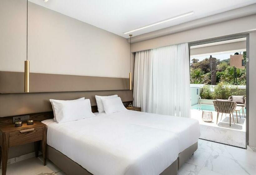 Люкс с Бассейном, Porto Platanias Beach Luxury Selection - Adults Only