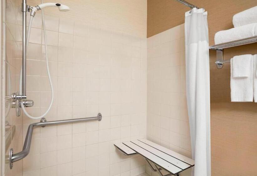 Quarto Estandar Cama King para Deficientes Físicos, Fairfield Inn & Suites Minneapolisst. Paul Airport