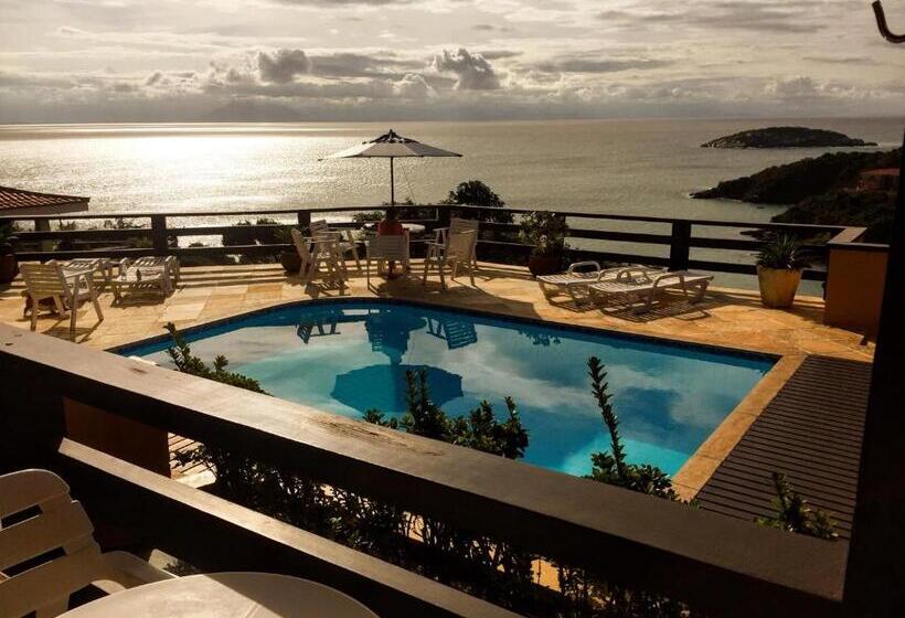 Quarto Triplo Deluxe Vista Mar, Pousada Gente Bonita Mirante