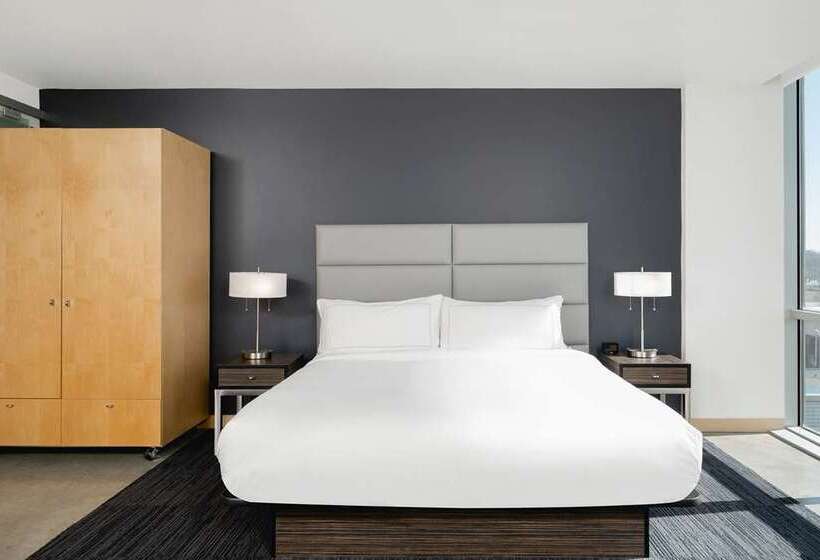 Стандартный Номер Кровать Кинг, Vetro Iowa City, Tapestry Collection By Hilton