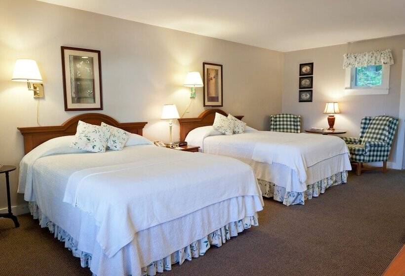 스탠다드 룸 더블 침대 2개, Mount Battie Inn