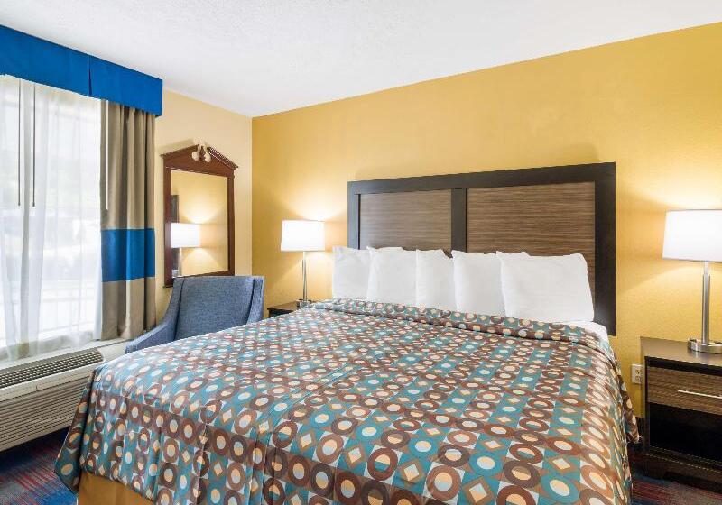 Номер Стандарт Кровать Кинг Адаптированный для Инвалидов, Americas Best Value Inn Clayton