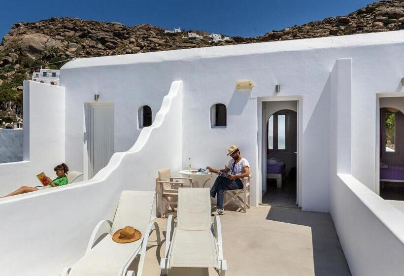 Номер Deluxe Вид на Море с Балконом, Alexandra Mykonos Port