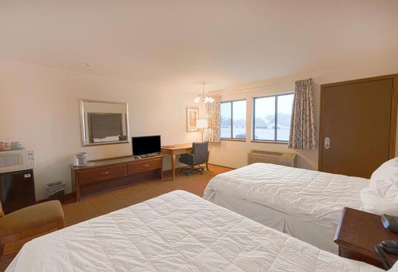带2个双人床的标准工作室, Harlan Inn And Suites