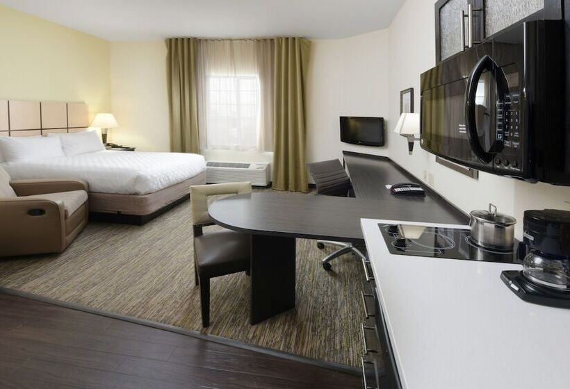 Escritório Estandar Cama Casal, Candlewood Suites Odessa, An Ihg
