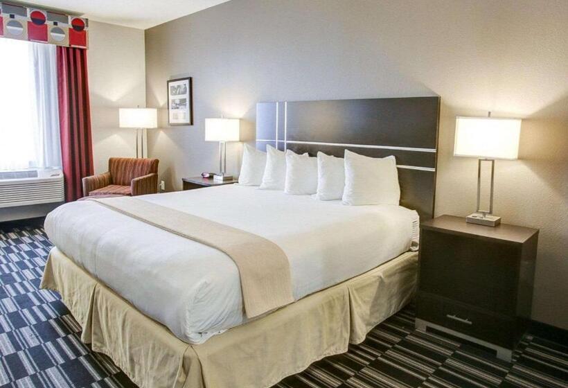 带大床的标准间, Quality Inn & Suites Bryan College Station