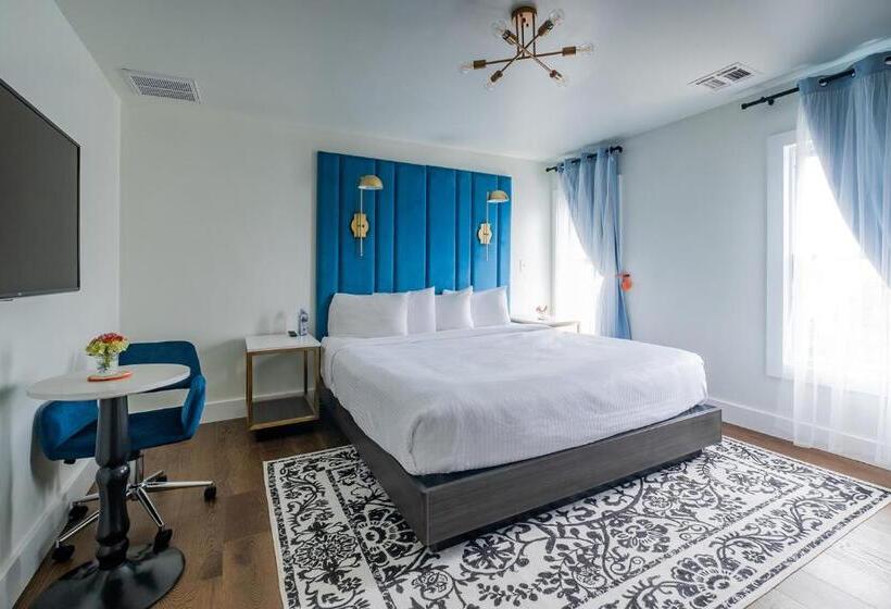 디럭스 룸 킹사이즈 침대, Scarborough Inn