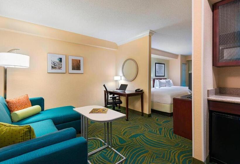 带2个双人床的标准工作室, Springhill Suites Fort Myers Airport