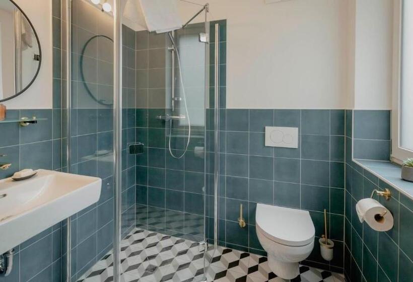 غرفة قياسية مزوَّدة بتراس, Bett & Berg Bad Ischl, Self Check In