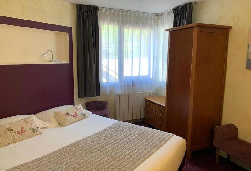 Стандартный Номер Нижний Этаж, Logis Hotel Restaurant Spa Le Lac