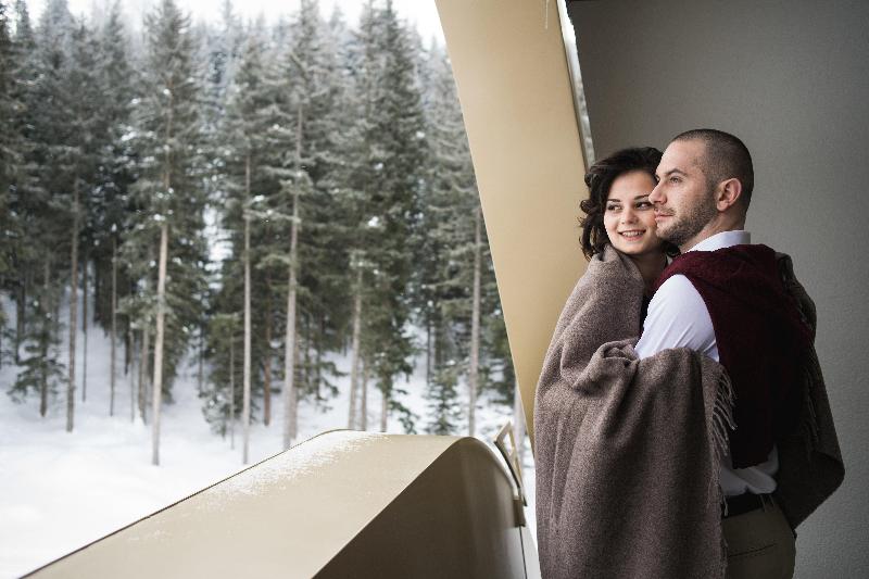 Стандартный Номер Кровать Кинг, Alpengold Hotel Davos