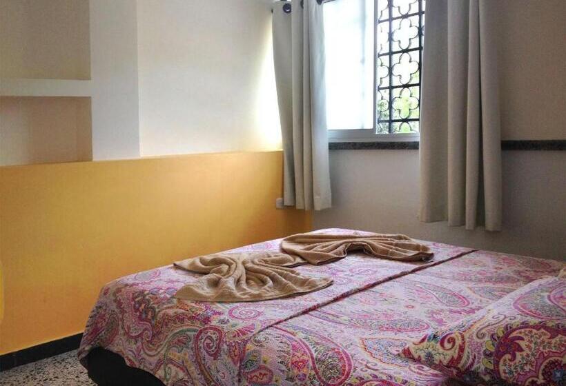 חדר סטנדרט חדר אמבטיה משותף, La Guaca Hostel Santa Marta