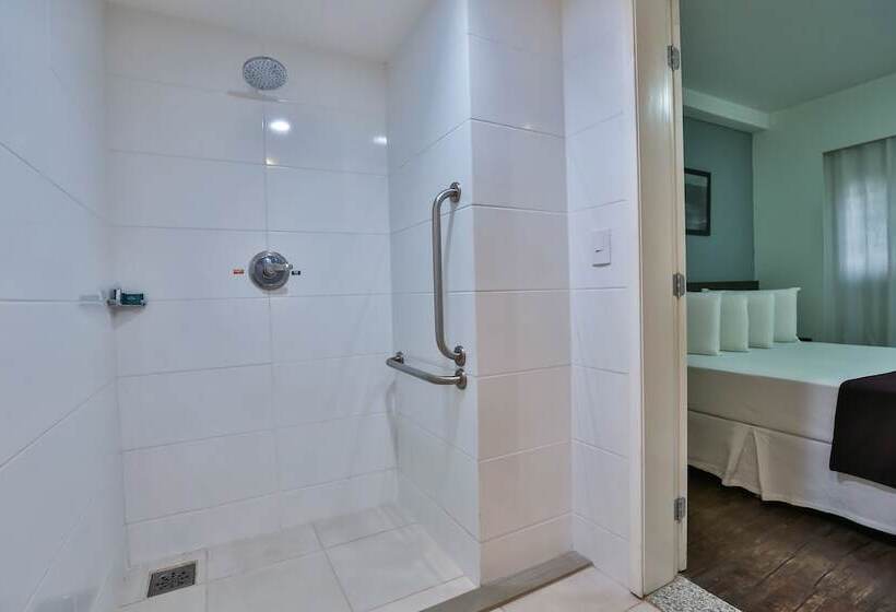 장애인을 위한 스탠다드 룸, San Diego Suites Pampulha Hotel   Oficial
