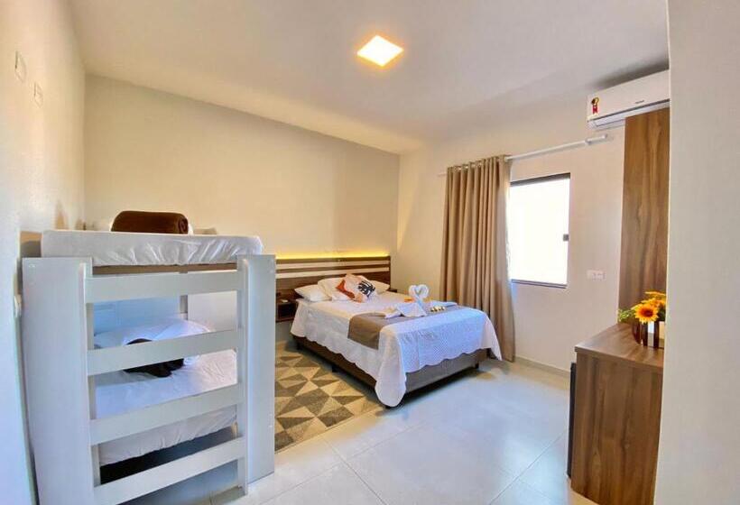 اتاق استاندارد چهار تخته, Pousada Villa Vantino